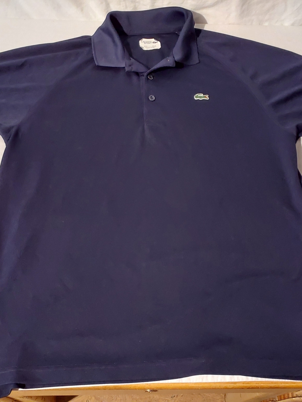 XL Lacoste Men's Navy Classic Cotton Polo Shirt Firestone Country Club
